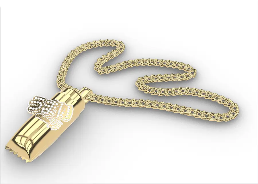 うまい棒 BlingBlingなチェーン