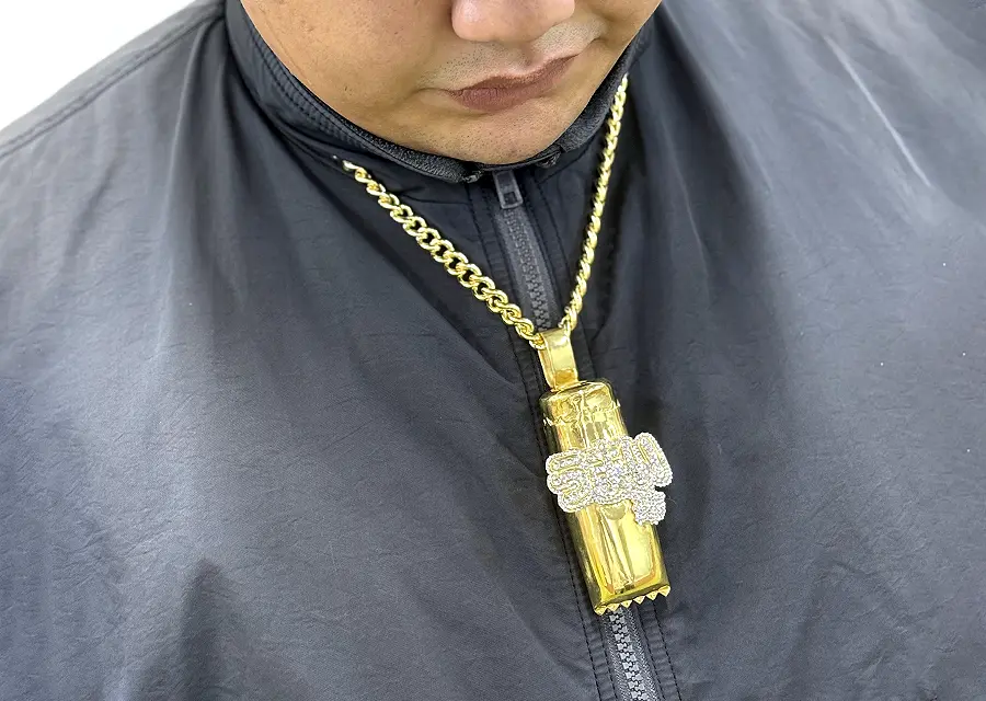 うまい棒 BlingBlingなチェーン